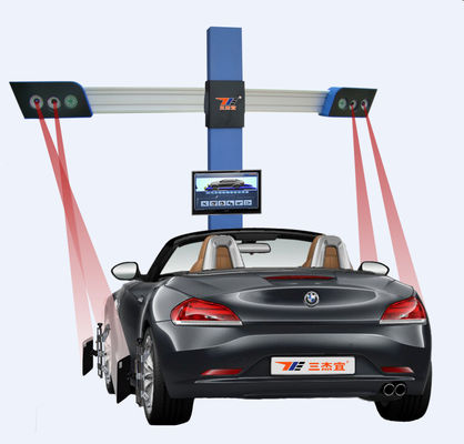 High Precision Automatic 3excel Wheel Aligner , Portable Wheel Alignment Machine