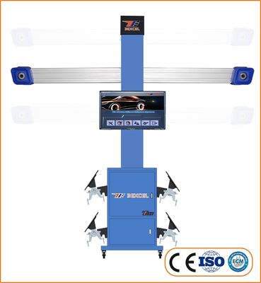 Automatic 3D Wheel Aligner Machine Tire Balancing With Multi Languages Database