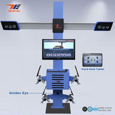 Buy High Efficiency Original 3D Wheel Aligner Balancing Machine Portable Auto Diagnostic Tool online manufacture