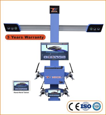 Buy Integrated  4 Wheel Alignment Machine Four Cameras 3D Wheel Aligner For Tire Shop online manufacture