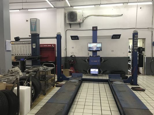 Buy ECM 533cm Wheelbase 4 Cameras 3D Wheel Alignment Machine online manufacture