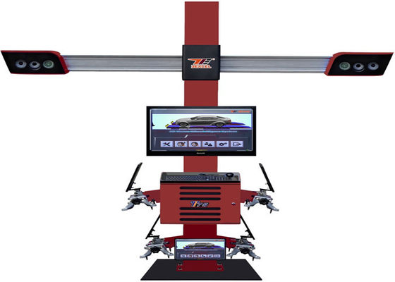 Stable Car Four Cameras 3excel Wheel Aligner Voice Remind With Golden Eye Function