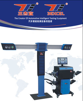 Precise Automotive Equipment 3D Four Wheel Tire Alignment Multi Vehicle Database
